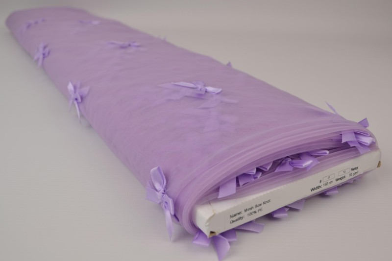 Mesh Schleife lavendel, Rolle
