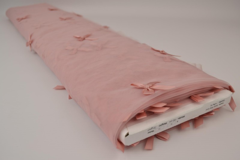 Mesh Schleife vieux rosa, Rolle
