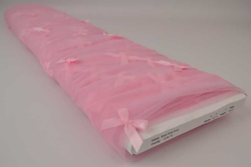 Mesh Schleife rosa, Rolle