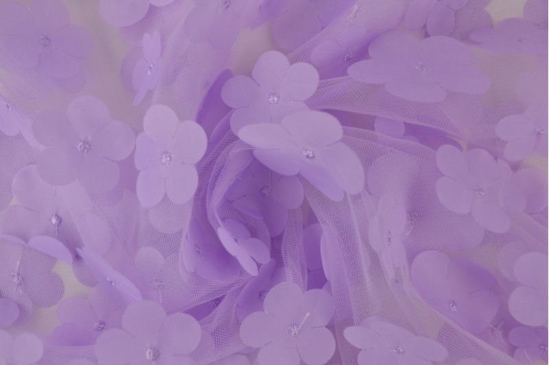 Mesh Blume lavendel