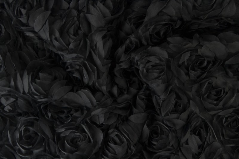 Mesh Rosen Spezial schwarz