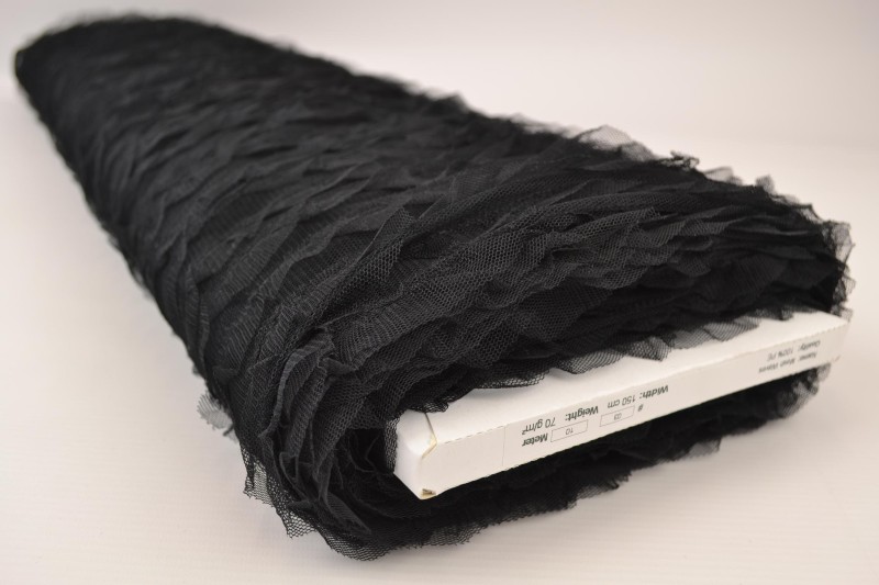 Mesh Wellen schwarz, Rolle
