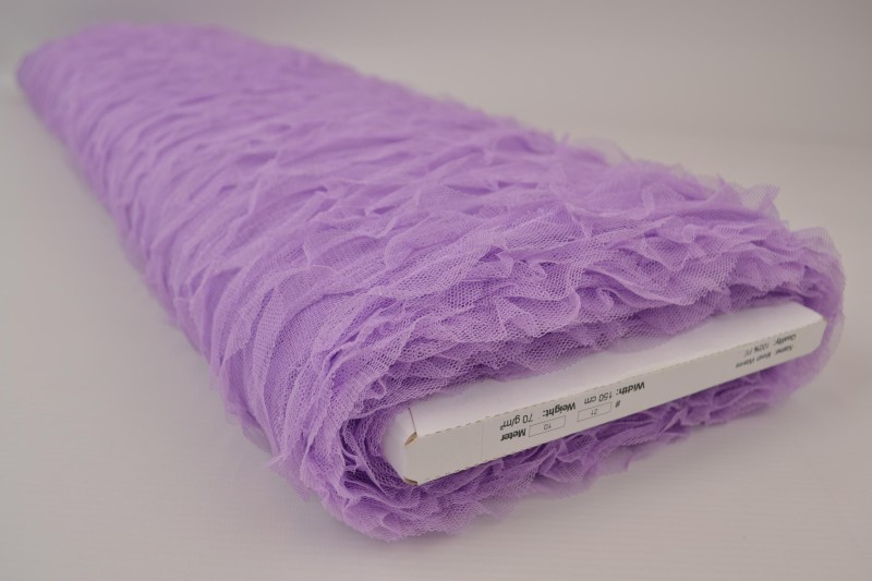 Mesh Wellen lavendel, Rolle