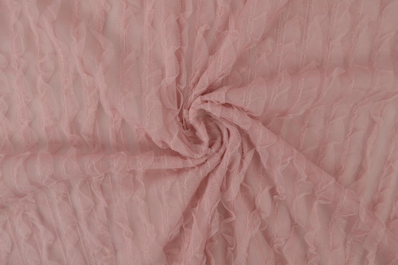 Mesh Wellen vieux rosa