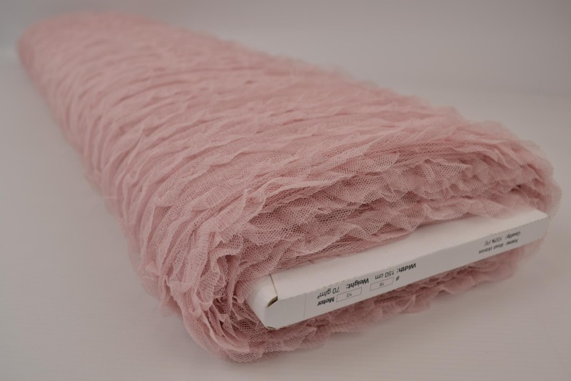 Mesh Wellen vieux rosa, Rolle