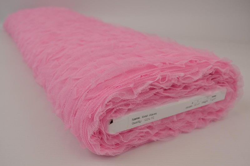 Mesh Wellen rosa, Rolle