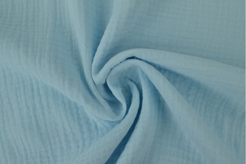 Musselin (Hydrophil) babyblau