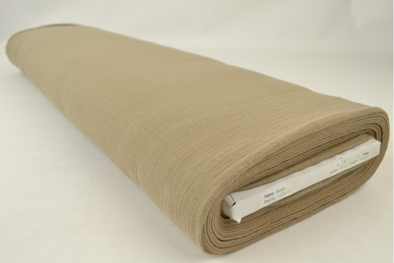 Musselin (Hydrophil) taupe, Rolle
