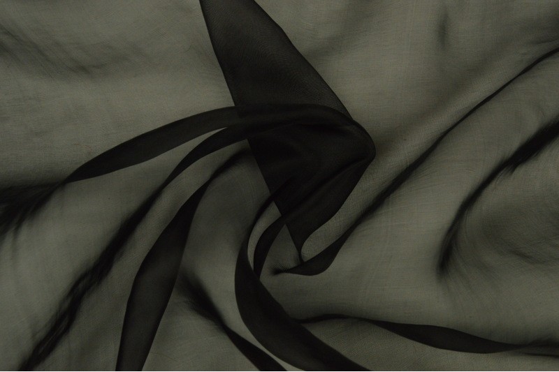 Organza schwarz