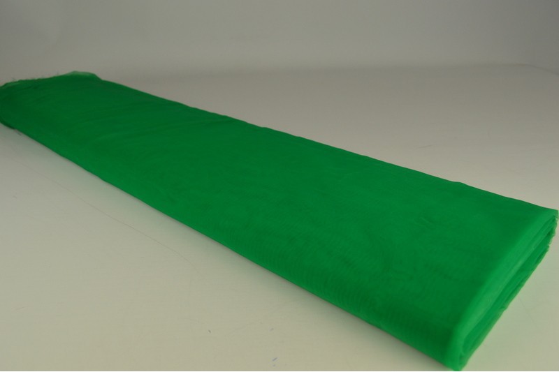 Organza grün, Rolle