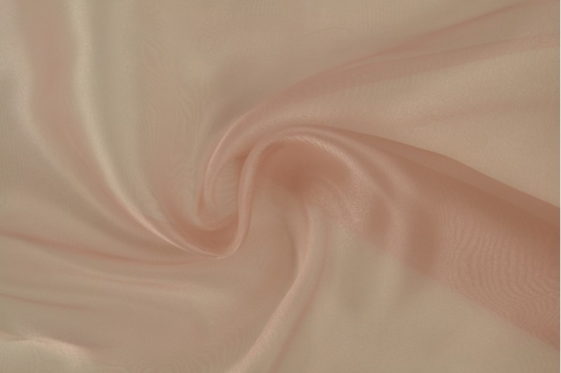 Organza vieux rosa