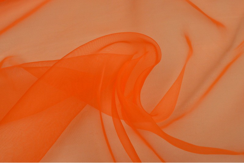 Organza orange dunkel