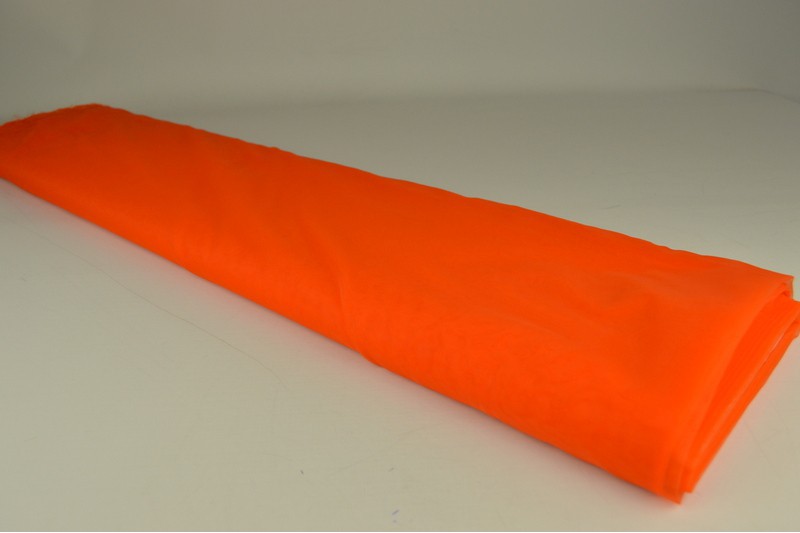 Organza orange dunkel, Rolle