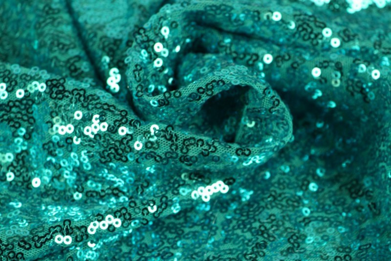 Pailletten klein paillettes petites aquablau