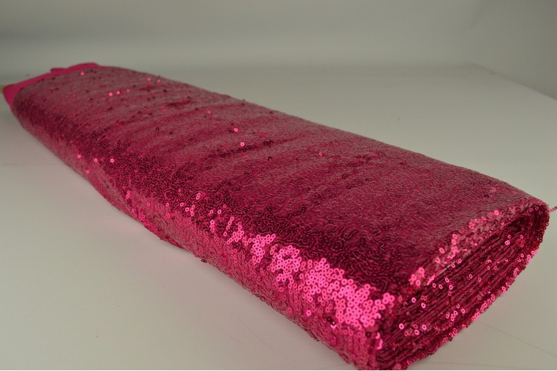 Pailletten klein paillettes petites fuchsia, Rolle