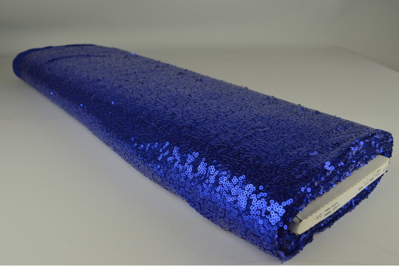 Pailletten klein paillettes petites kobaltblau, Rolle