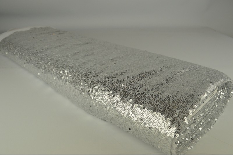 Pailletten klein paillettes petites silber, Rolle