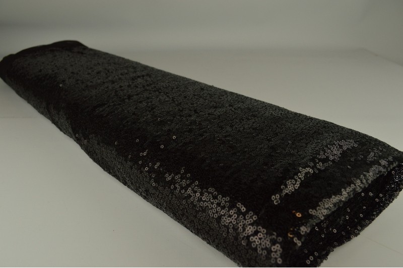 Pailletten klein paillettes petites schwarz, Rolle