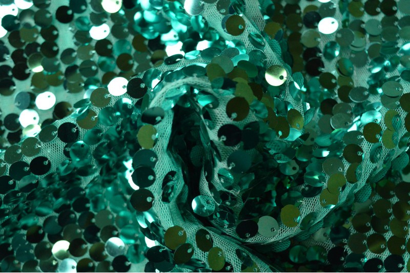 Pailletten XL paillettes xl aquablau