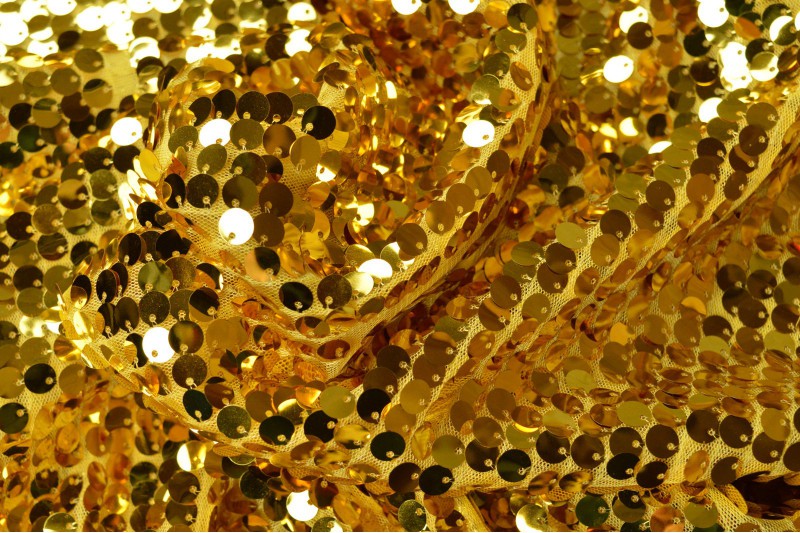Pailletten XL paillettes xl gold