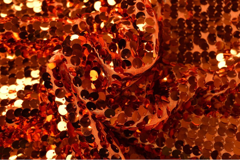 Pailletten XL paillettes xl orange
