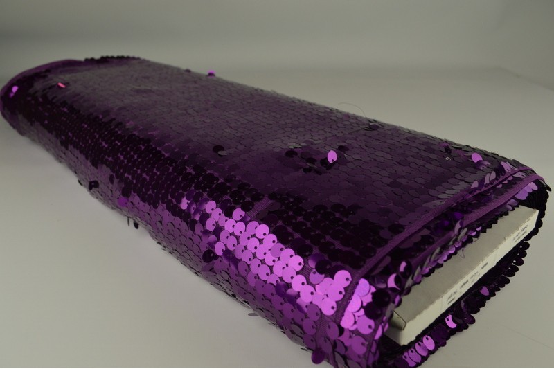 Pailletten XL paillettes xl violettt, Rolle