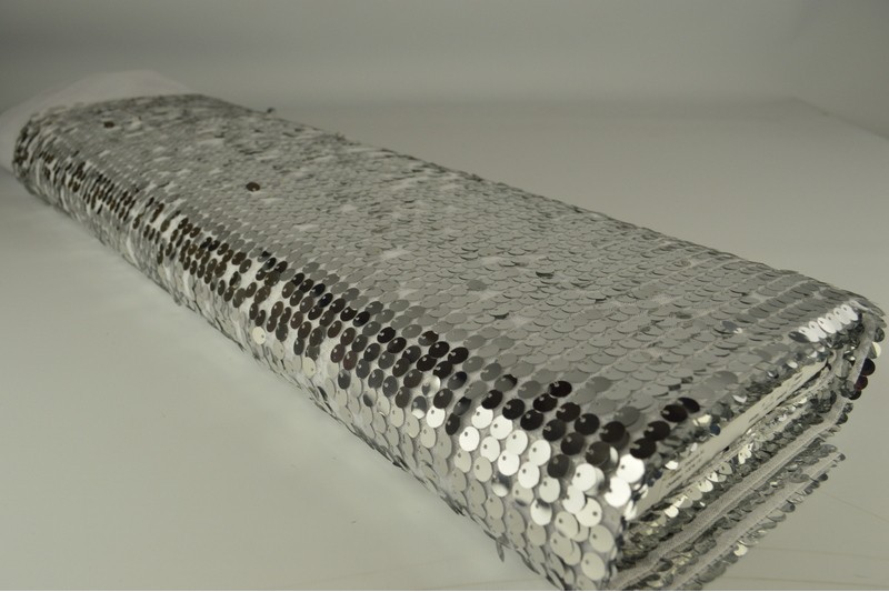 Pailletten XL paillettes xl silber, Rolle
