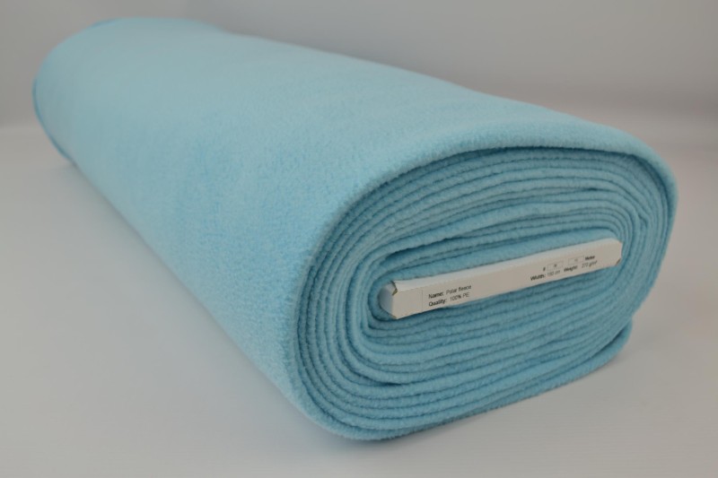 Fleece aquablau, Rolle