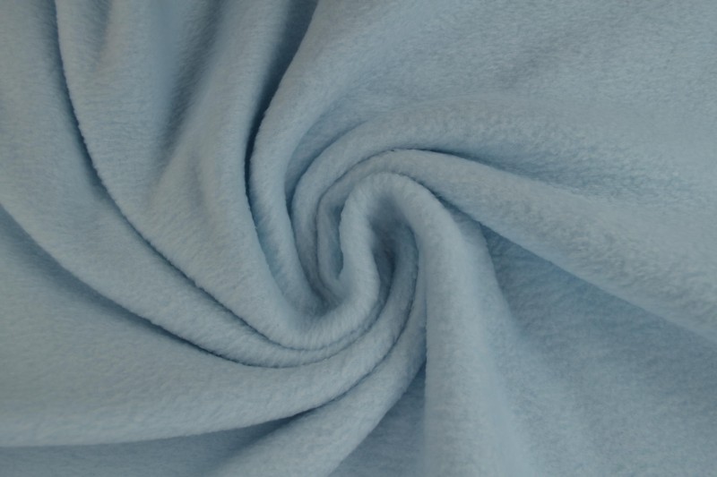 Fleece babyblau