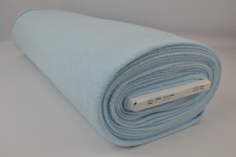 Fleece babyblau, Rolle
