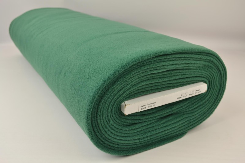Fleece dunkelgrün, Rolle