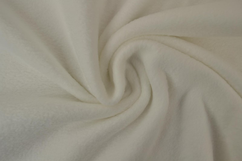 Fleece gebrochenes Weiß