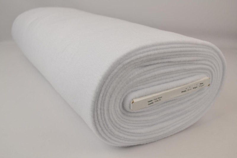 Fleece weiß, Rolle