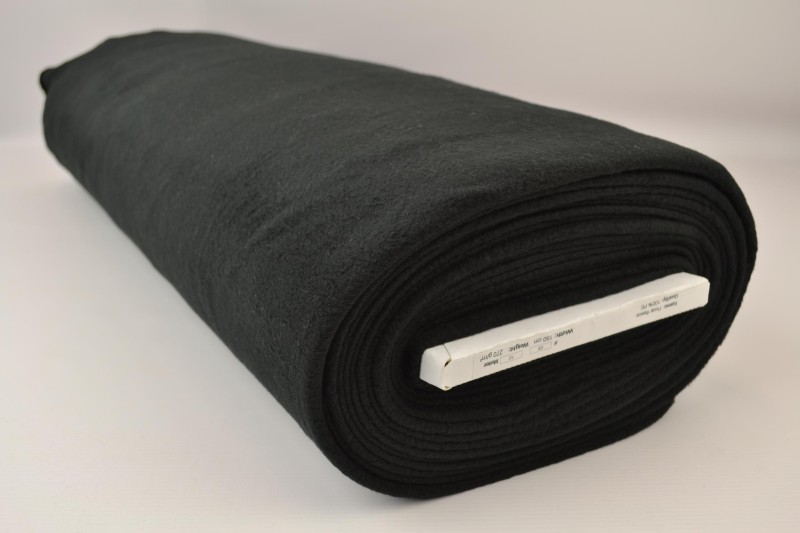 Fleece schwarz, Rolle