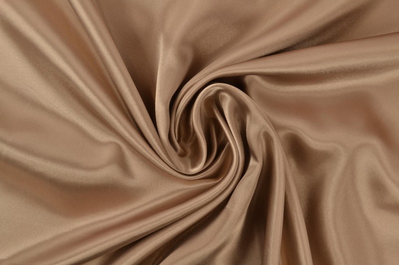 Polyestersatin Satin beige