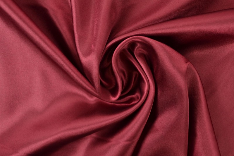 Polyestersatin Satin bordeauxrot