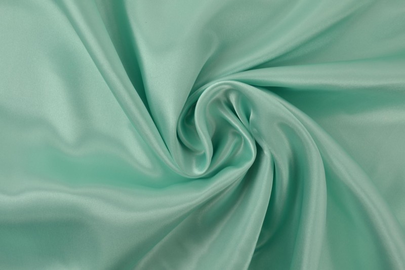 Polyestersatin Satin hellmint