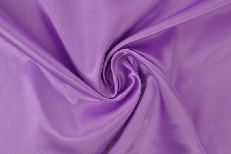 Polyestersatin Satin lilas