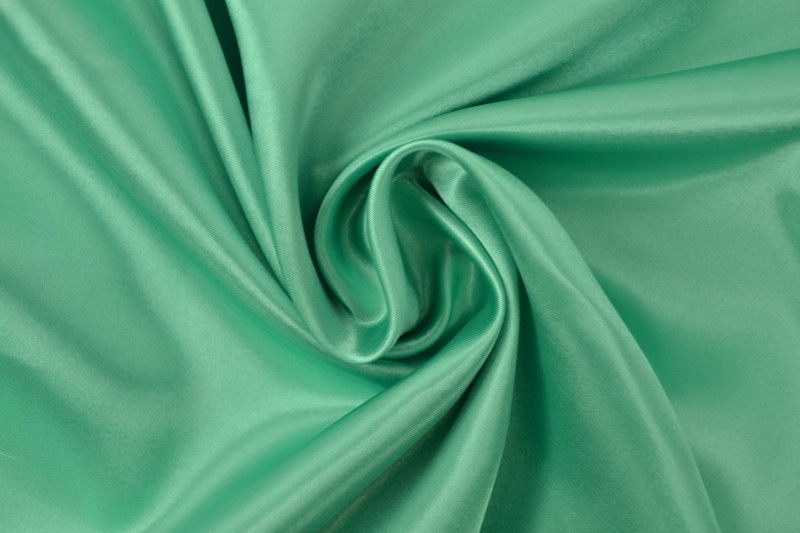 Polyestersatin Satin mint