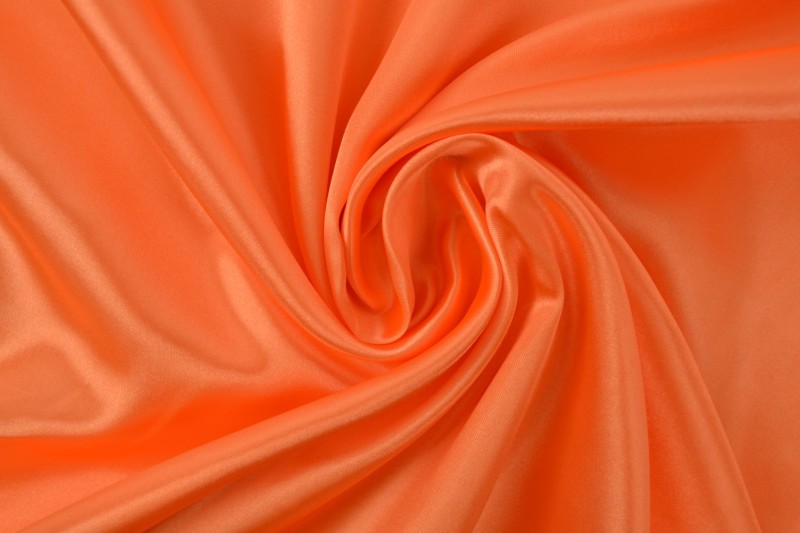 Polyestersatin Satin orange