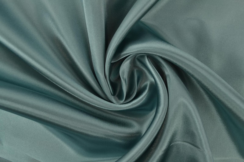 Polyestersatin Satin vieux grün