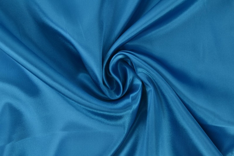 Polyestersatin Satin petrol