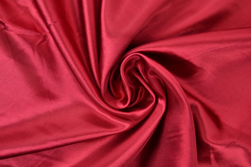 Polyestersatin Satin bordeaux