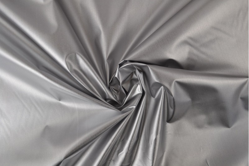 Verschattungsstoff silber double face