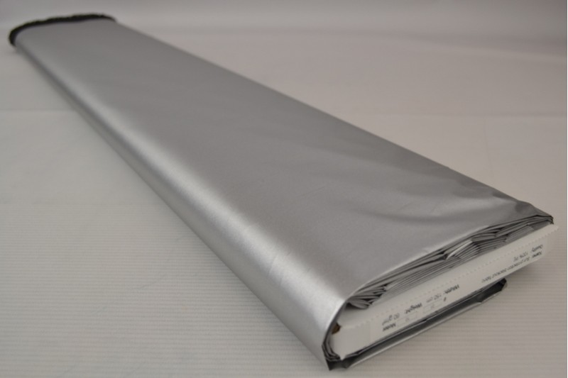 Verschattungsstoff silber simple face, Rolle