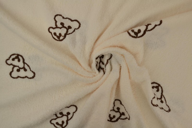 Bestickter Teddyfrottee variante 01-02