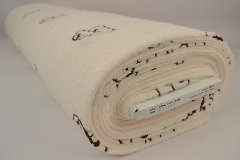 Bestickter Teddyfrottee variante 01-02, Rolle