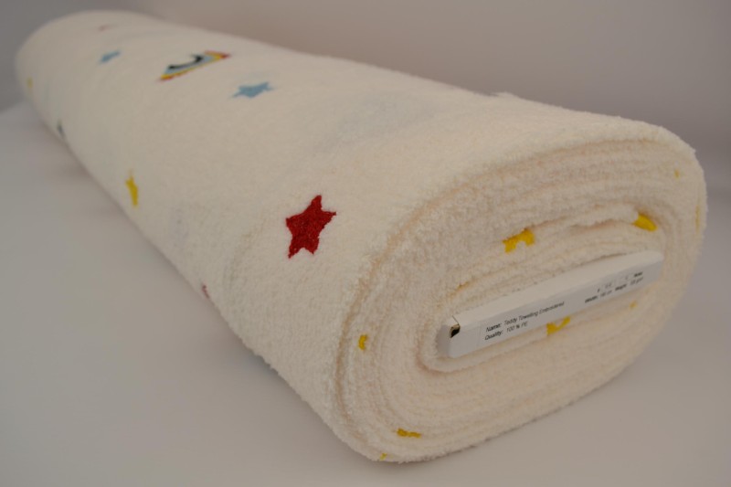 Bestickter Teddyfrottee variante 02-02, Rolle