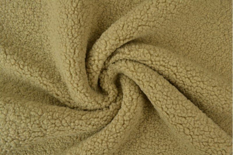 Teddy-Kunstfell beige