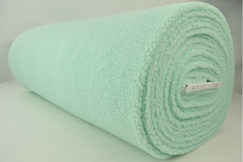 Teddy-Kunstfell hellmint, Rolle